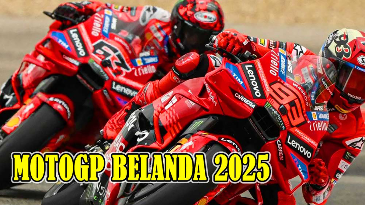 Jangan Lewatkan! Live Streaming MotoGP Belanda 2025 di Trans7 Mulai 19.00 WIB