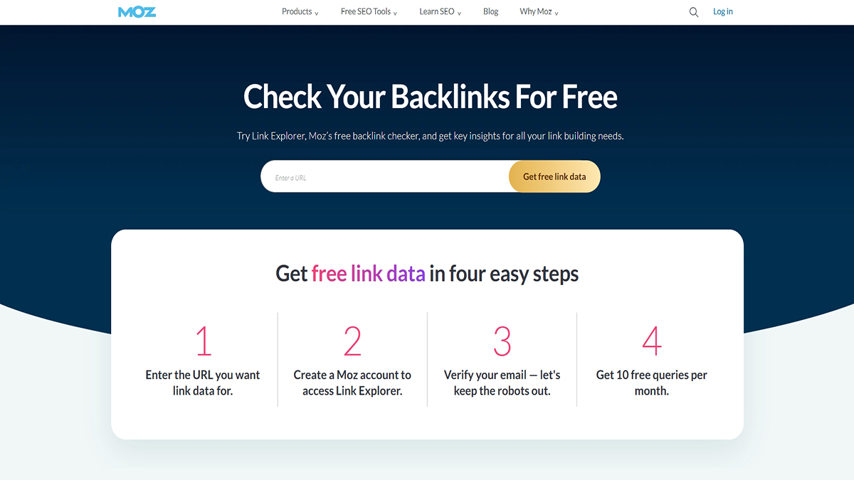 Moz Link Explorer