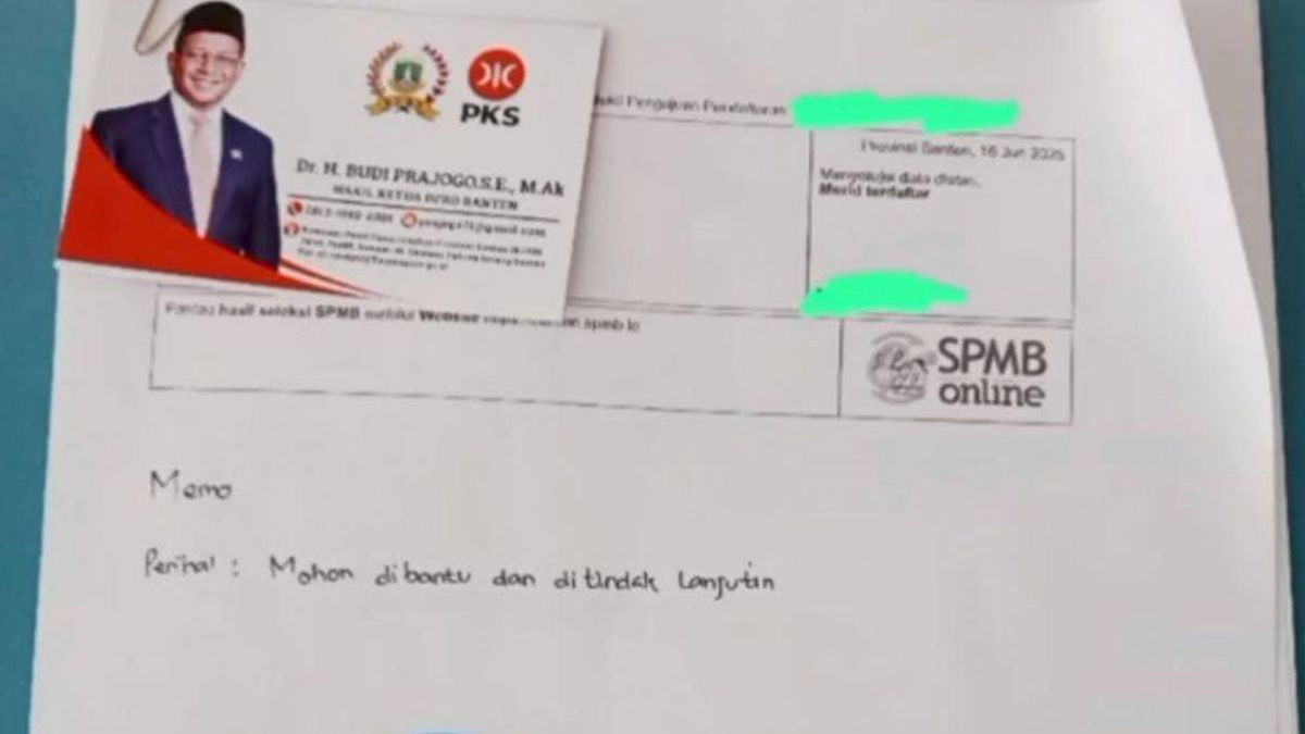 Titipan Siswa SPMB oleh DPRD Banten Diungkap, Wamendikdasmen Tegas: Tak Ada Jalur Rekom!